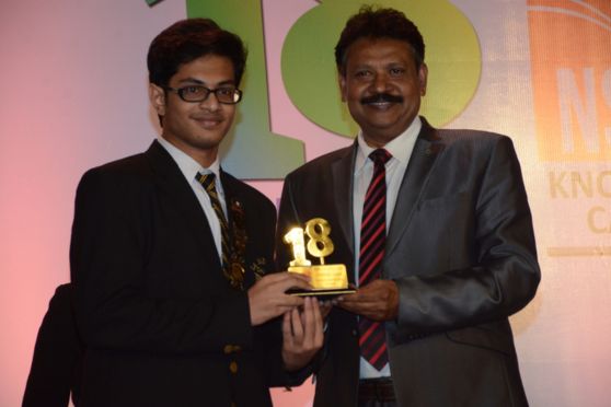 Vaibhav Giani, Writer, Winner of The Telegraph Online Edugraph 18 under 18 awards