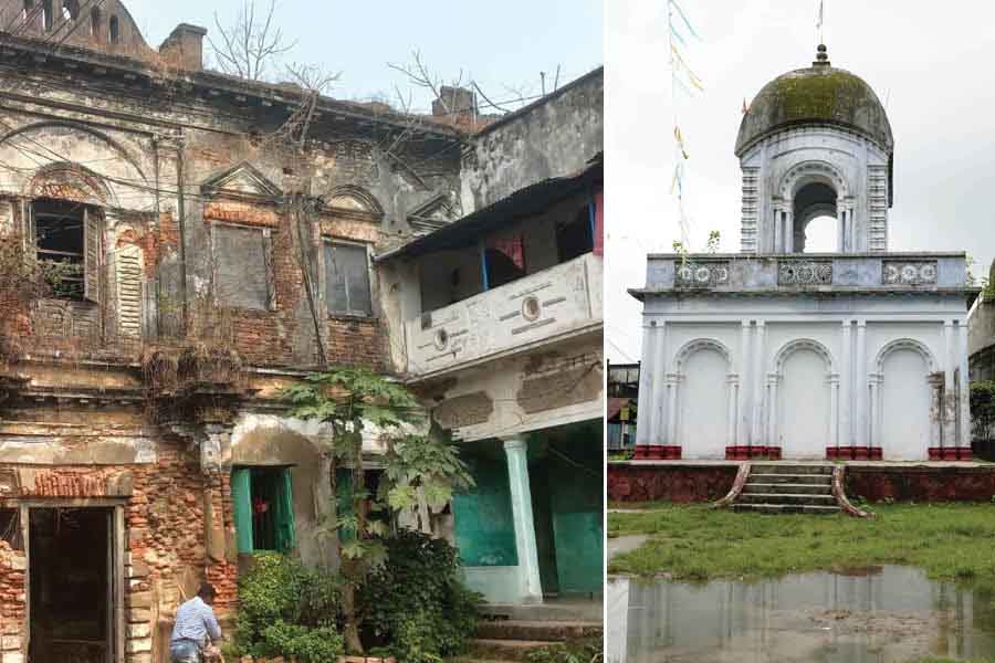 House of Dutta family at Majilpur where Bankim Chandra Chattopadhyay supposed to have visited
