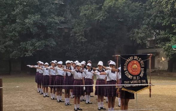 The 75th Republic Day was celebrated with vigour in United Missionary Girls' High School