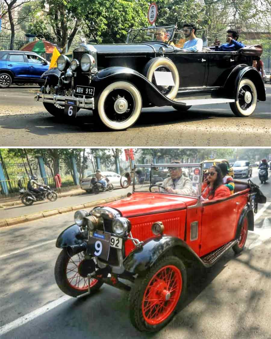 Kolkata Vintage Classic Bike and Car Rally was held at Calcutta Rowing Club on Sunday  