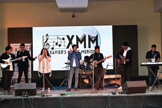 The melodious strains of the college band, 'Rooh', serenaded the gathering, offering solace and inspiration in equal measure.