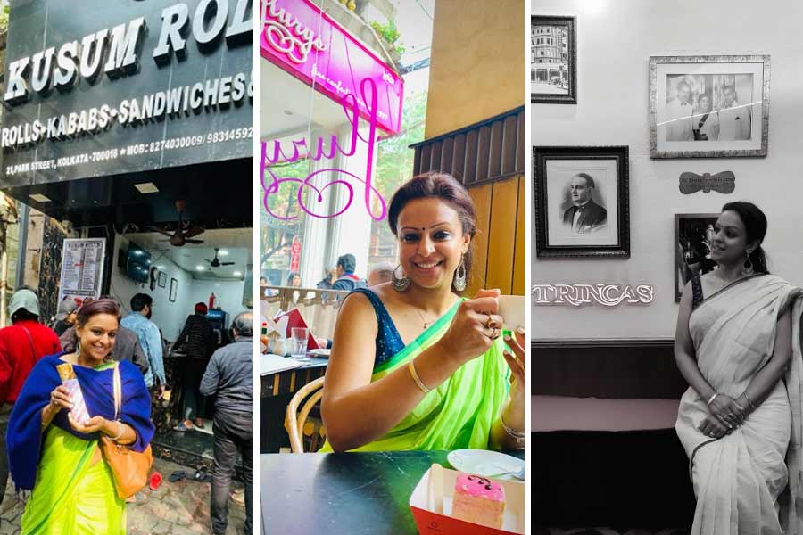 Rinku Dutt, the second-generation British-born Bengali chef behind London's Raastawala savoured the choicest of Kolkata's food offerings from Kusum Rolls and Flurys to Indian Coffee House and pice hotels