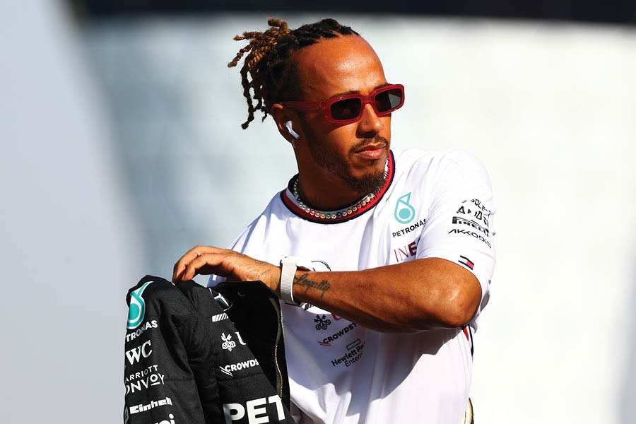 Lewis Hamilton will spend one more season with Mercedes before moving to Ferrari in 2025