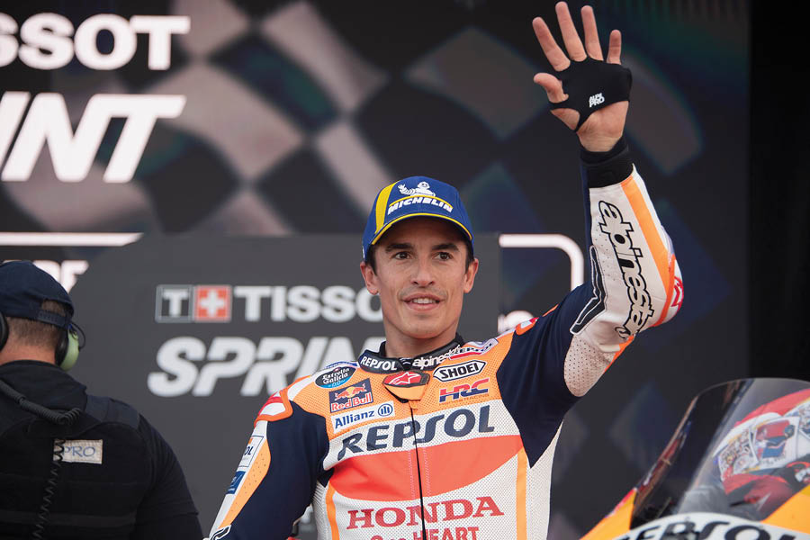 Marc Marquez won six world titles with Honda in 11 years