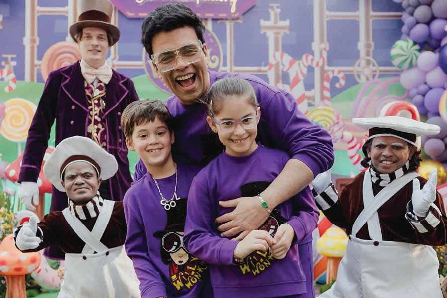 Karan Johar | Karan Johar throws Willy Wonka-themed birthday bash for ...