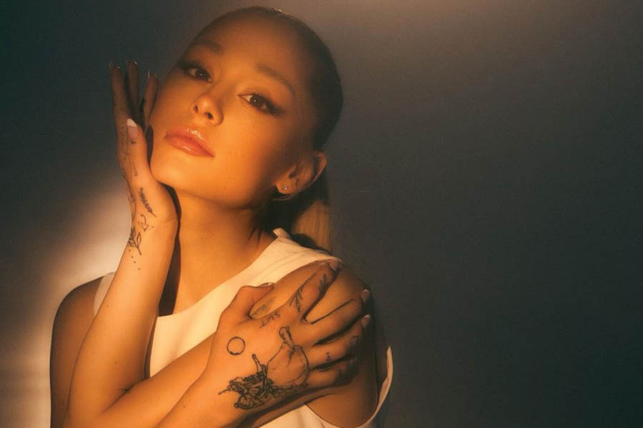 Ariana Grande Ariana Grande Reveals Three New Song Titles And Alternate Cover For Upcoming