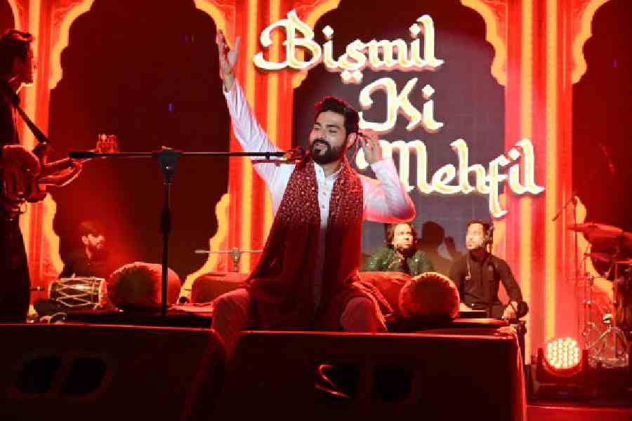 “It feels enchanting to return to Calcutta yet again, after my last performance on New Year’s Eve. I have always been received by the city with warmth and seeing the crowd’s response here has never failed to replenish me with immense energy during my long performances,” said Bismil, Sufi singer, performer and composer.