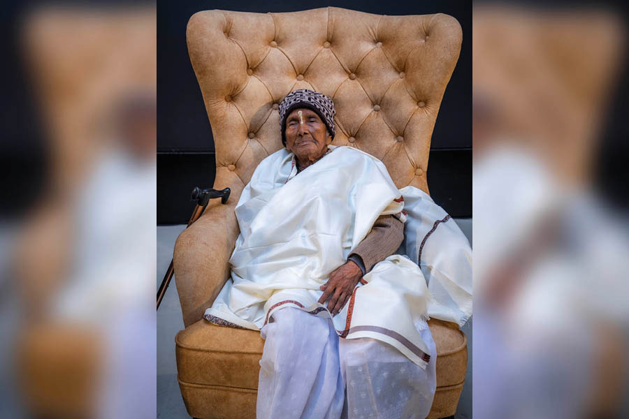 Renu Ma, who turned 106 two days before the event, was a guest of honour at the event