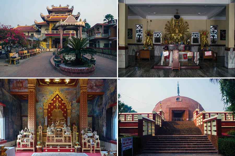 The Chinese Temple, Japanese Temple and the Thailand Temple