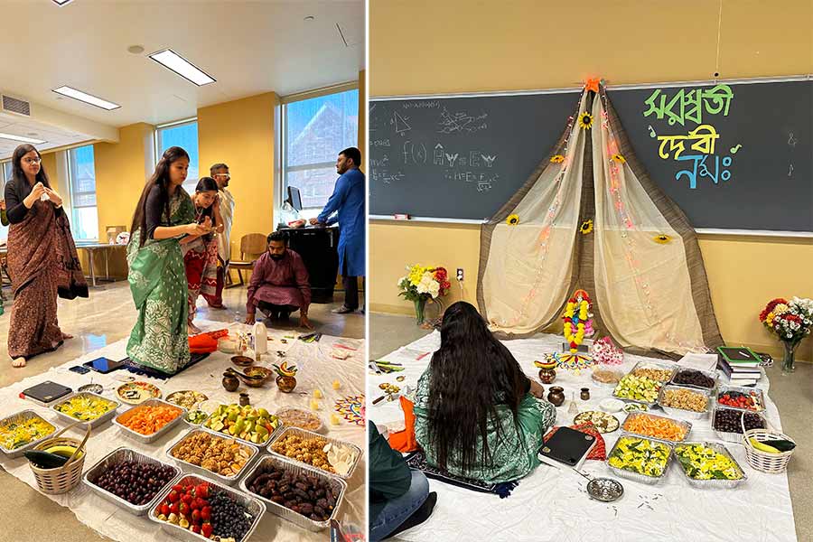 The puja at The Ohio State University