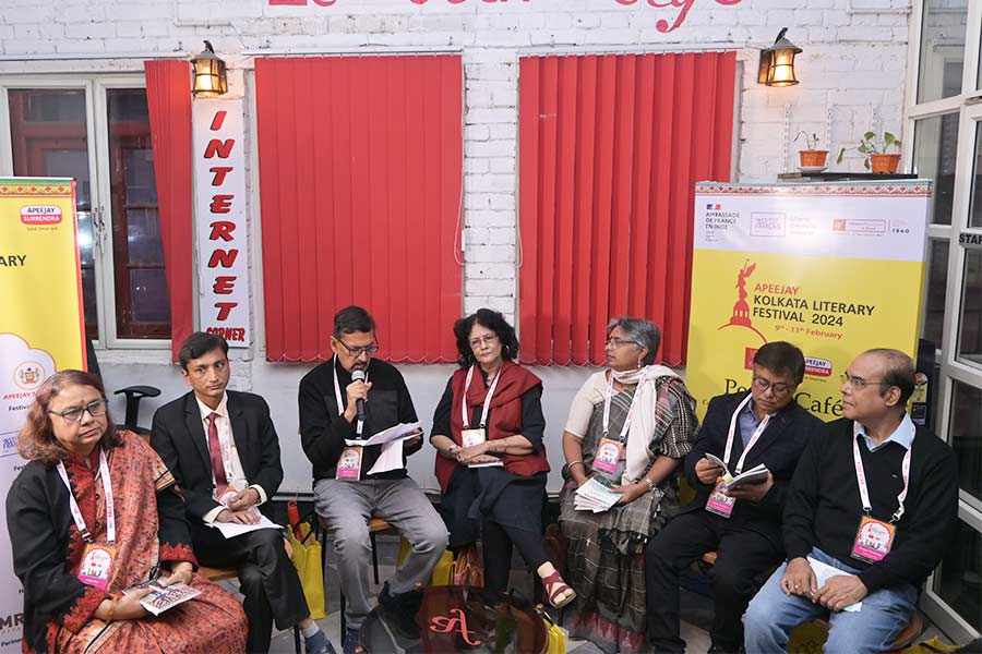 A showcase of verse from seven Indian poets takes over Poetry Cafe at AKLF 2024