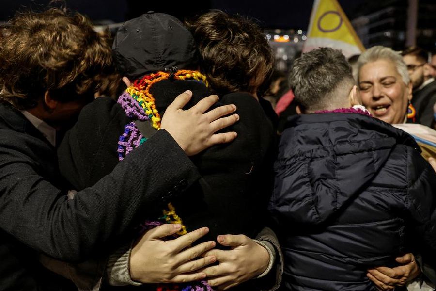 LGBTQ+ activists and supporters celebrated the outcome on Thursday night