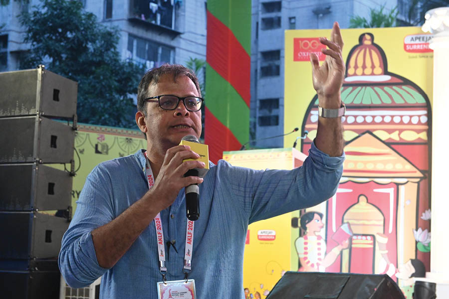 Jerry Pinto at Allen Park during AKLF 2024 on February 11