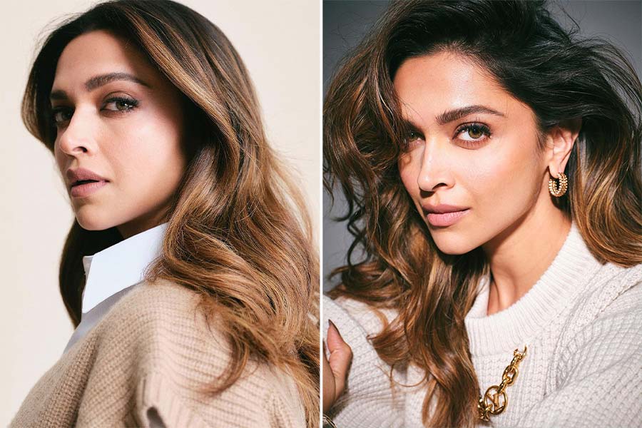 Here's how you can recreate Deepika's signature slicked-back ponytail!