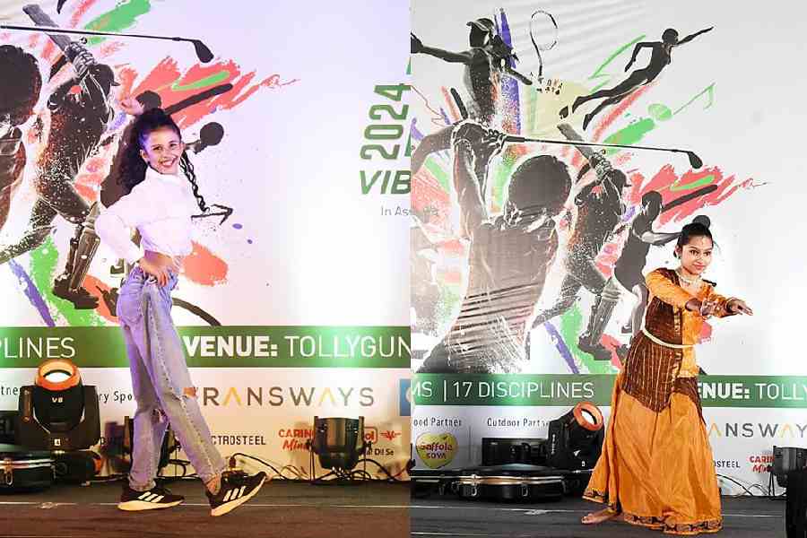 Children ruled the stage during the Western and Eastern dance competitions