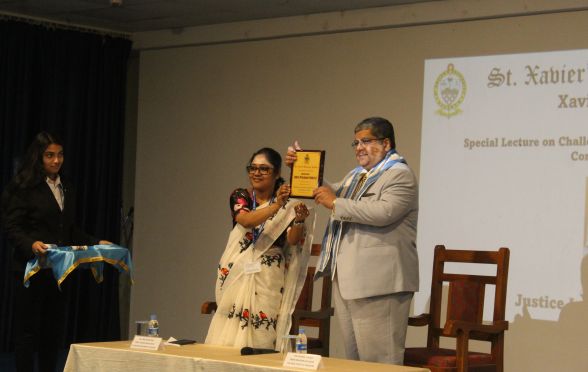 Hon'ble Justice Indra Prasanna Mukherjee, Judge, High Court of Calcutta was present on the occasion as the chief guest