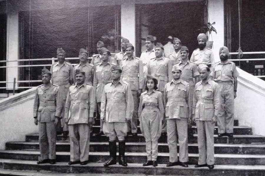 The Azad Hind cabinet