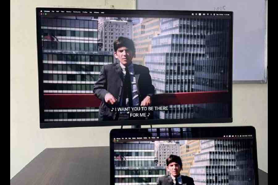 You can also use the monitor for watching YouTube and films