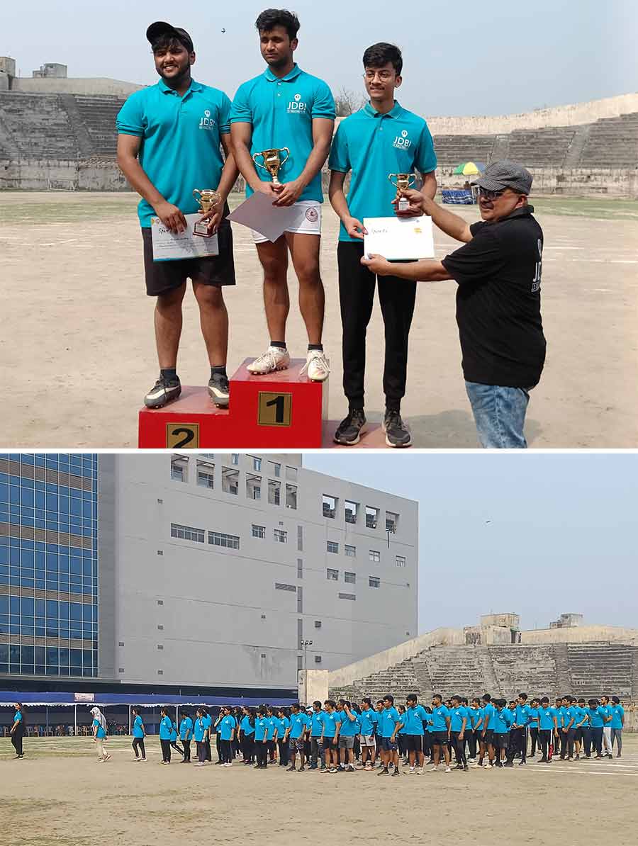 JD Birla Institute held its annual sports meet on Tuesday   