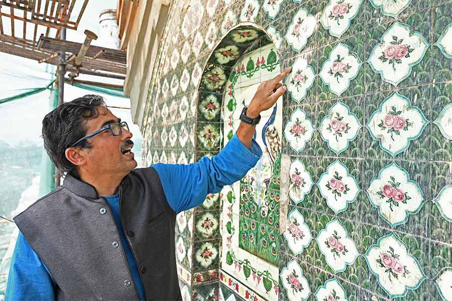 For Bhattacharya, restoring the Kalighat temple is much more than a renovation project, it is emotional