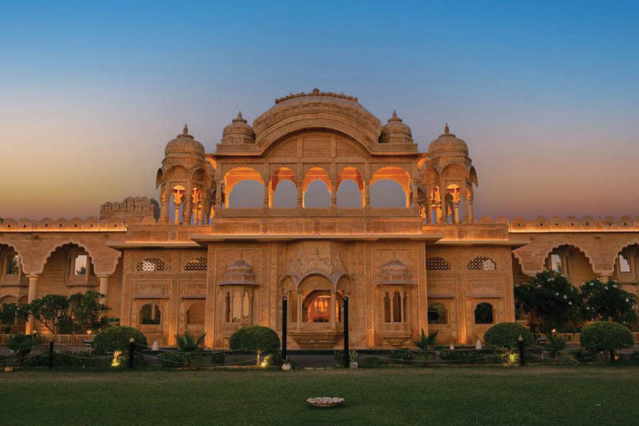 Another view of Fort Rajwada Hotel