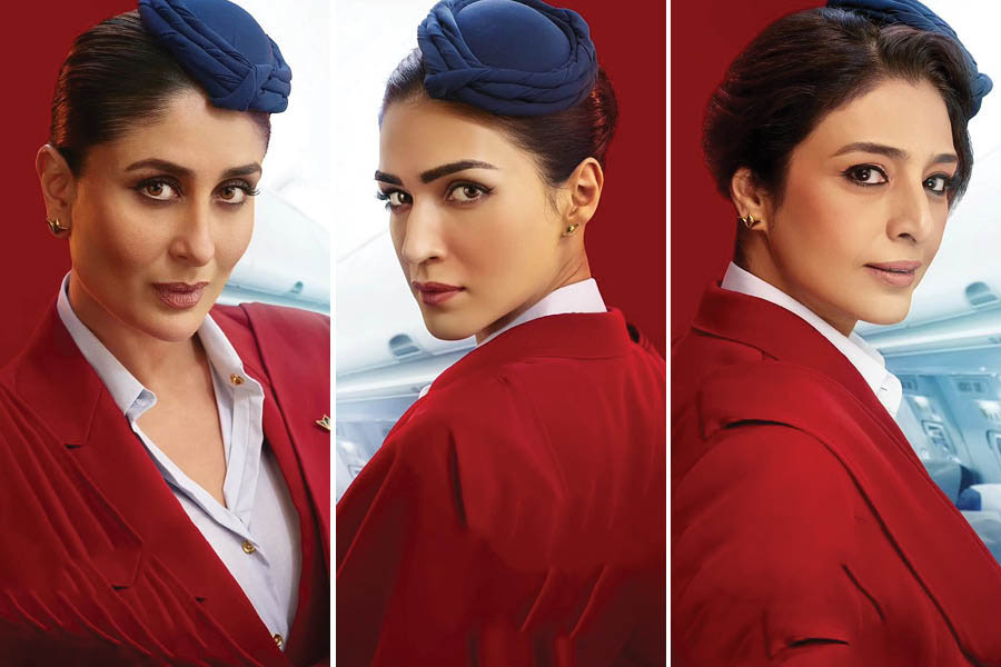 Crew: A High-Flying Drama Starring Kapoor, Sanon, and Tabu