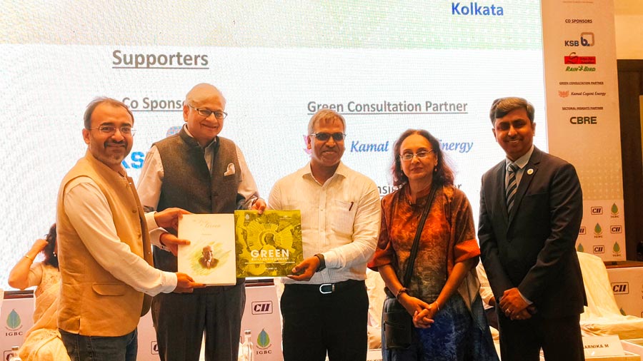 A conference on “Greening the Commercial Establishments” was organised by the Indian Green Building Council in association with West Bengal HIDCO at Biswa Bangla Convention Centre 