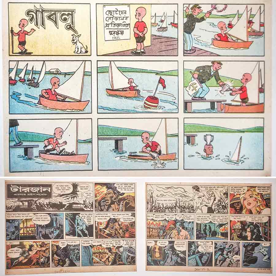 Babel to Bengali: Found in Translation: Translation of foreign comic strips began with Phantom as Aranyadeb, followed by Tintin, Tarzan, Henry, Asterix and many more. These characters became our own and a part of our culture