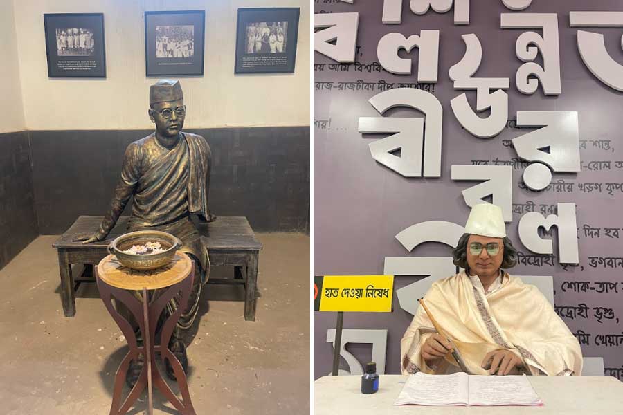 The use of life-size statues enhances the experience of knowing the stories of Bengal’s revolutionaries
