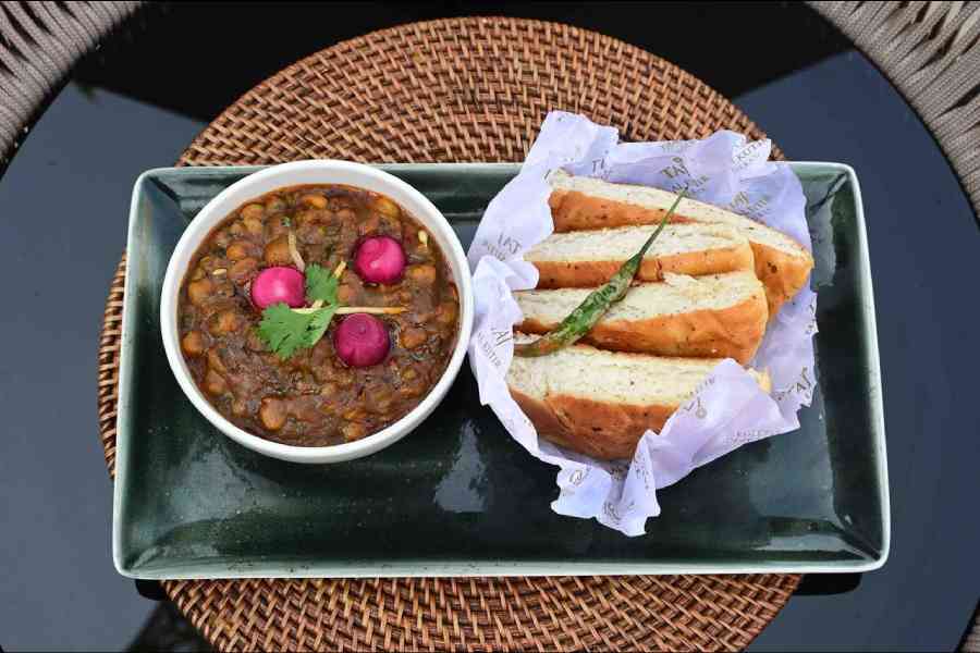 Amritsari Chole Kulche is another speciality at the restaurant. The chole are tangy and full of flavour and the kulchas are baked, saving against the guilt of deep-fried kulchas