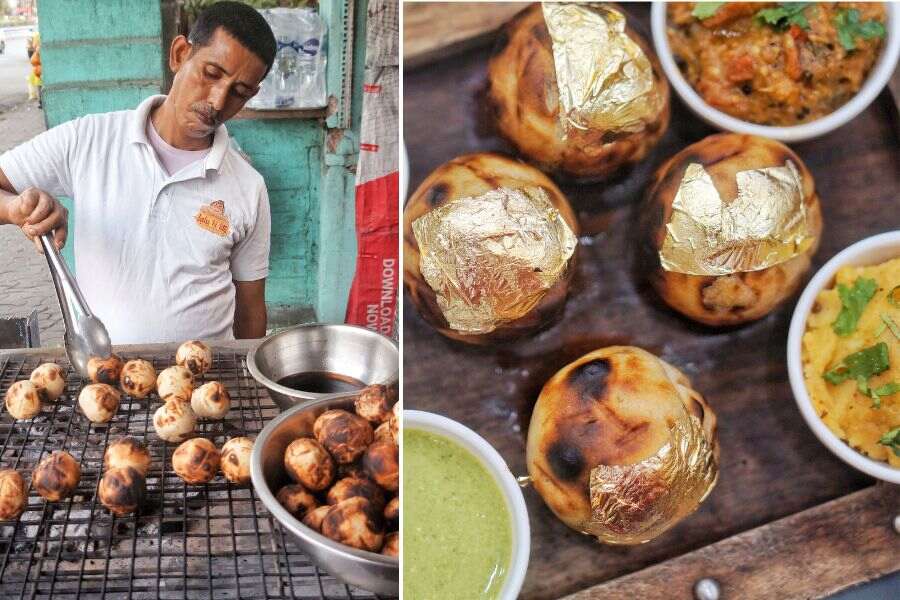 From a live litti making station and the viral gold littis, to a succulent slow-cooked mutton and chatpata kebabs — Lalu ki Litti is serving up some great Bihari delights in south Kolkata