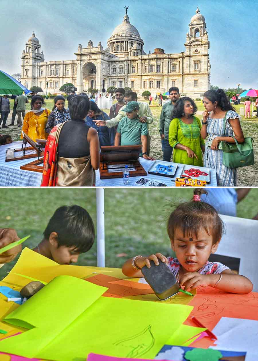 Victoria Memorial in collaboration with DAG Museums organised several activities to celebrate the Leap Day on Thursday  
