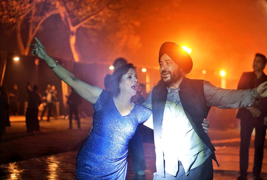 Trilochan Singh and wife Saroj broke into some bhangra when DJ Shakey played AP Dhillon’s Brown Munde. “The ambience, food, music and vibe were rocking. The camaraderie between members added a Royal touch to the RCGC spirit,” said Trilochan