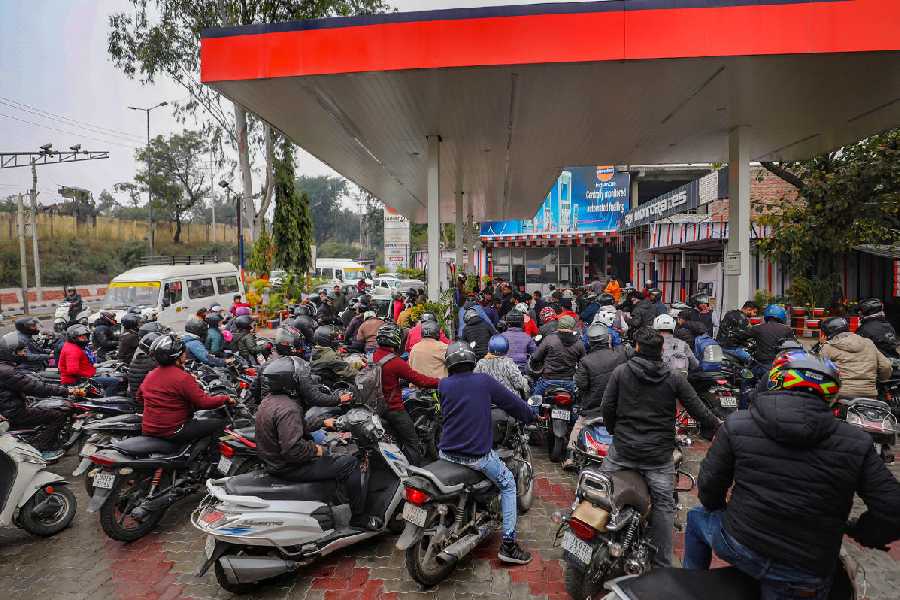 Truck Drivers Truckers Protest Fuel Pumps In Punjab See Panic