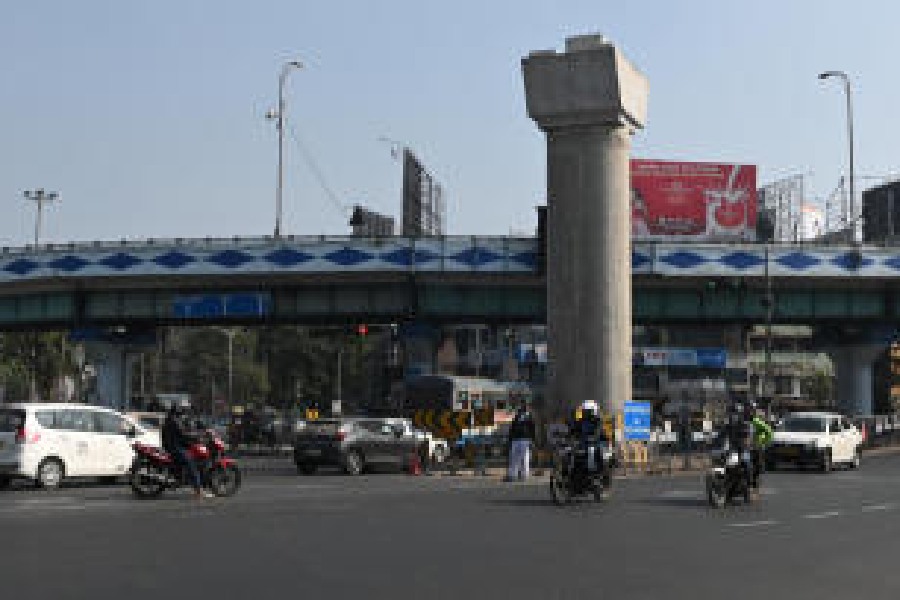 The Chingrighata flyover