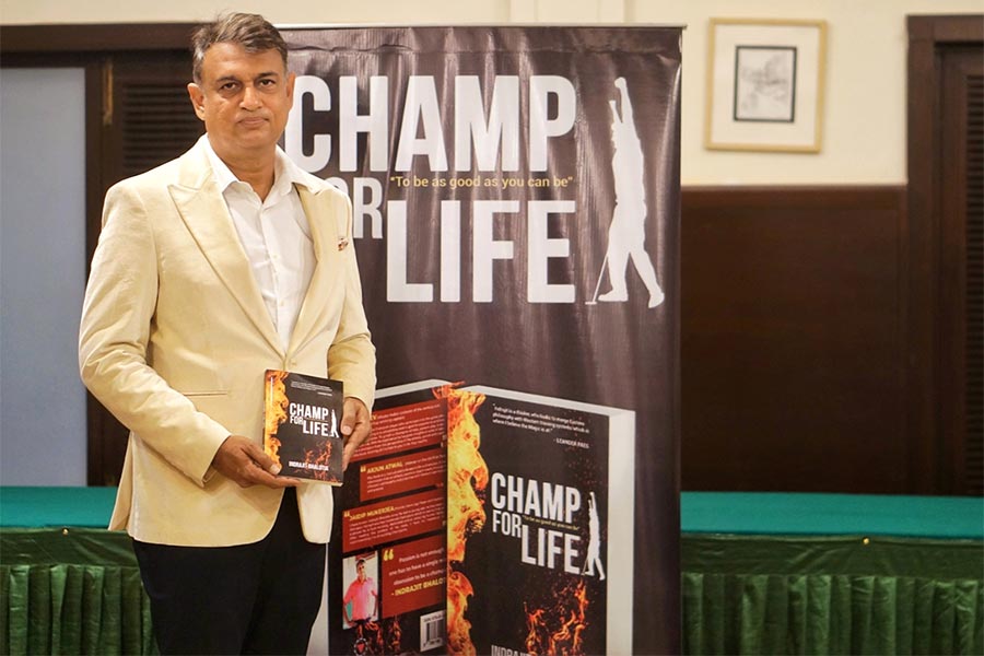 Indrajit Bhalotia has written ‘Champ for Life’ based on his decades of experience in golf as a player and as a coach