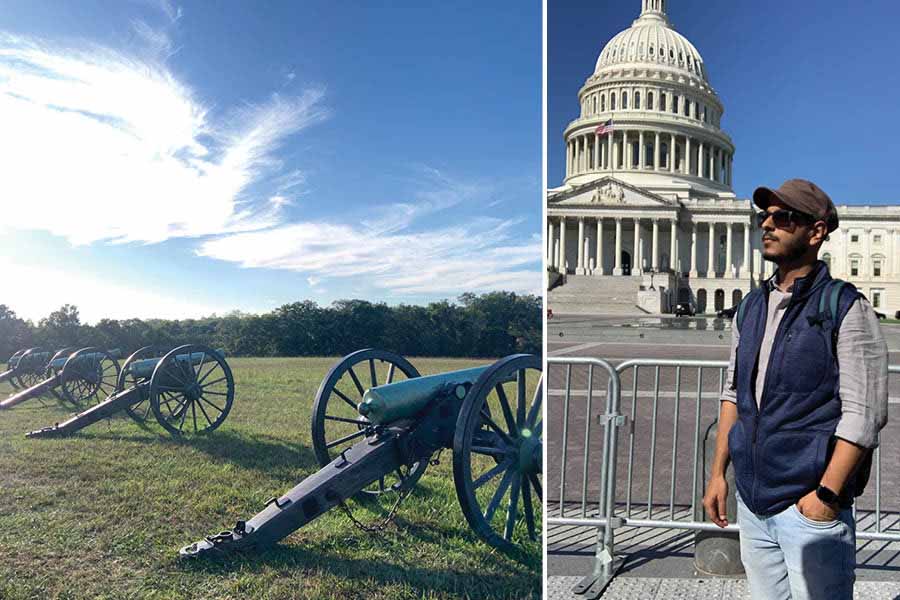 In pictures: Washington DC gives Kolkata boy a ‘touristy’ high