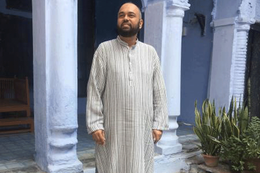 Adnan Abdul Wali, a direct descendant of Abdul Bari and the family that owns the house.
