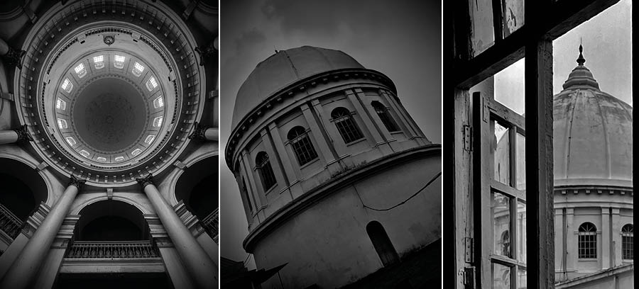 The GPO rotunda and dome: The General Post Office (GPO) is not a structure, it is an experience — for its scale, shape and structure. It would be reasonable to say that there is perhaps no architectural equivalent in Kolkata. During the last few months, I carved out opportunities to observe the GPO, in isolation and in conjunction. I climbed to the edifice terrace to observe its sweep from touching distance; I observed the dome at eye level from the Royal Insurance Building; I sought another angle from the Collectorate Building. I dream of a day when the GPO is permanently illuminated (warm yellow) to emerge as an evening showstopper, this side of the Ganges. I dream of getting to the roof of one of its neighbours to catch the sunrise off the dome. I dream of venturing there during the monsoons to catch the grey cumulus in the background. It is a dome to build a dream on