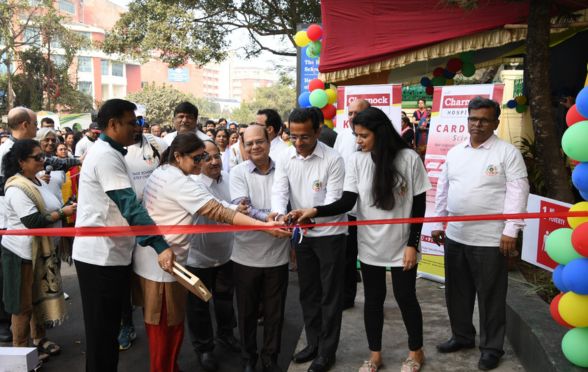 The walk was organised to spread awareness over the sustainable development goals of United Nations