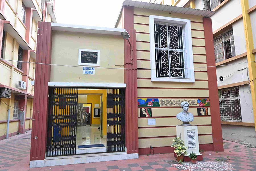 Bethune College’s alumni association is housed inside the college archives building