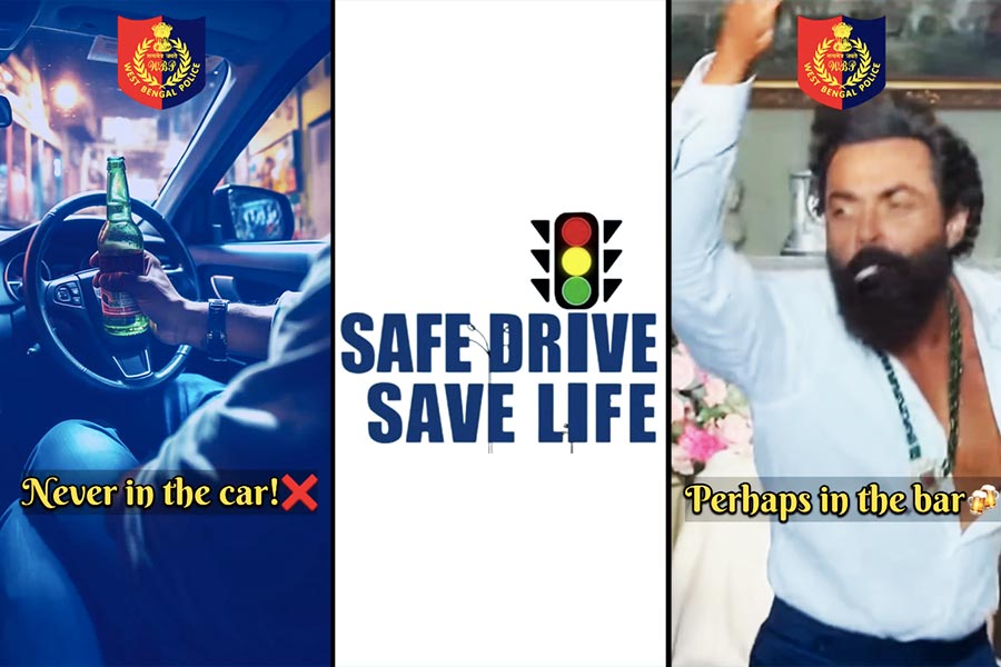 WB Police raises ‘Safe Drive Save Life’ awareness with ‘Jamal Jamaloo’