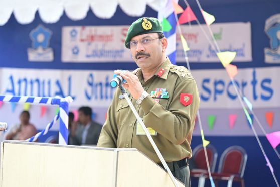 The Chief Guest Brigadier Raj Kumar Singh, Dy GoC, HQ Bengal Sub Area illuminated the audience at the event.