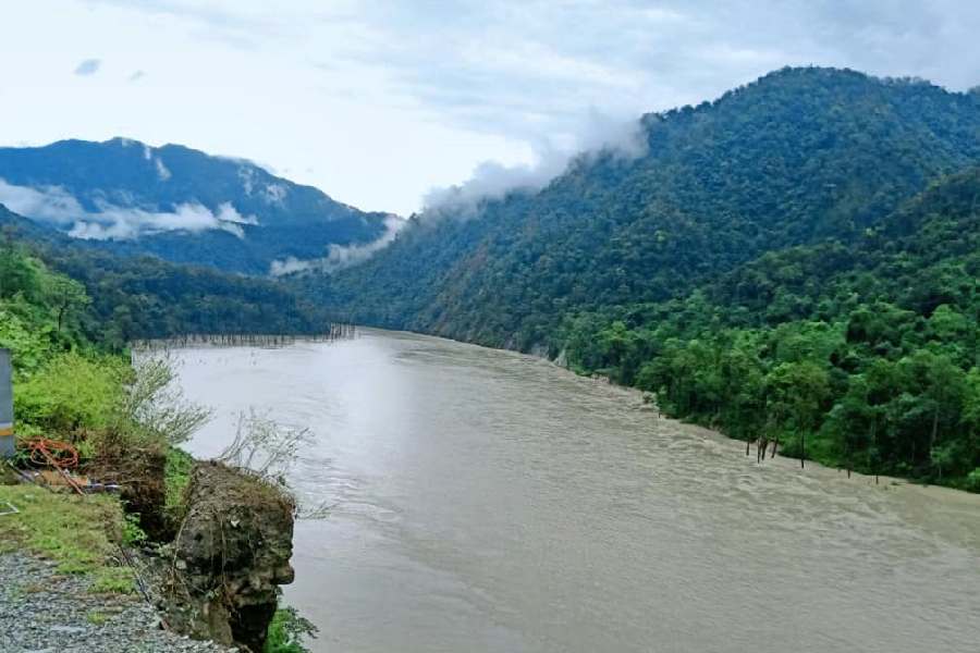 Teesta River | Sikkim Flash Flood On October 4 Last Year Changed Teesta ...