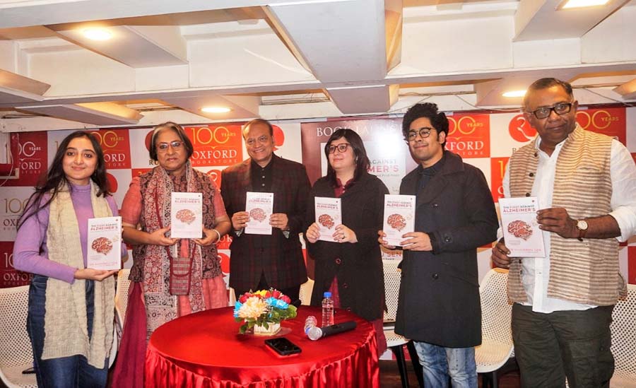 In pictures: ‘The Fight Against Alzheimer’s’ by Shuvendu Sen launches at Park Street’s Oxford Bookstore