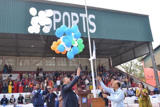 St Augustine's Day School, Shyamnagar, declared its Annual Athletic Meet open, a pulsating two-day spectacle held at the prestigious Metal and Steel Factory Sports Complex, Icchapore, on January 10 and 11, respectively, with the release of the tricolour and school colour balloons.