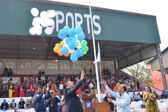 St Augustine's Day School, Shyamnagar, declared its Annual Athletic Meet open, a pulsating two-day spectacle held at the prestigious Metal and Steel Factory Sports Complex, Icchapore, on January 10 and 11, respectively, with the release of the tricolour and school colour balloons.