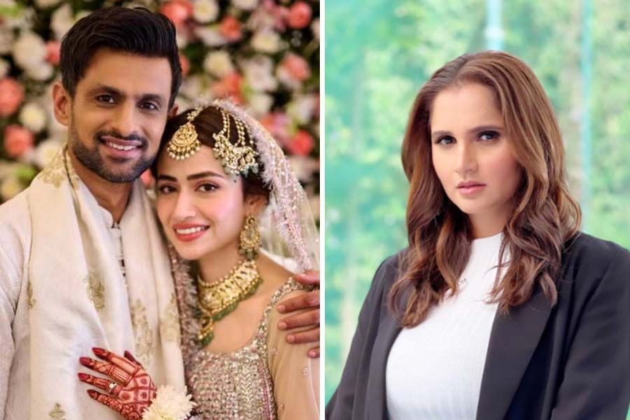 Saniamirzaxxxvideo - Sania Mirza | After divorce with Sania Mirza, Shoaib Malik ties knot with  Pakistani actor Sana Javed - Telegraph India