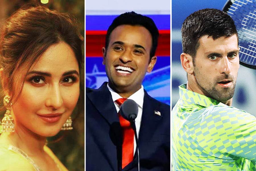 (L-R) Katrina Kaif on ‘Merry Christmas’, Vivek Ramaswamy on dropping out and Novak Djokovic on Virat Kohli, and more in this week’s satirical wrap-up