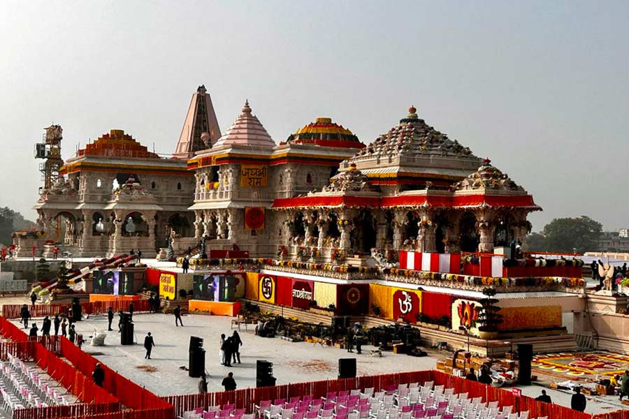 Ram Temple | Pran Pratishtha ceremony of Ram Lalla in Ayodhya: Prime ...